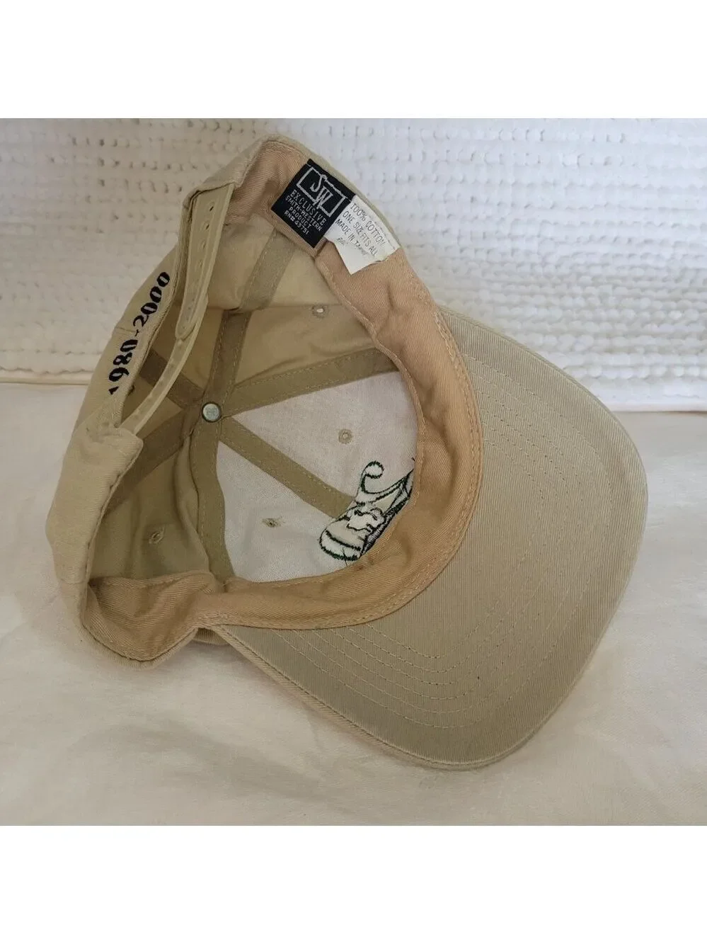 Mount St. Helens 1980-2000 20 Years baseball hat cap trucker vtg Smith Western